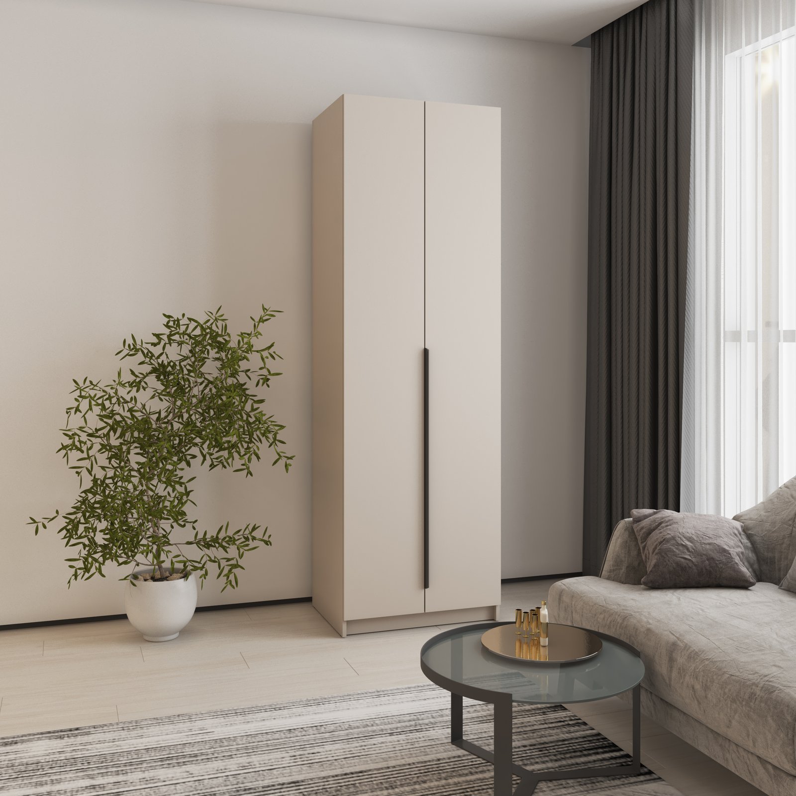 Корпус шкафа 0,7-A Кашемір DSP(Oscar)