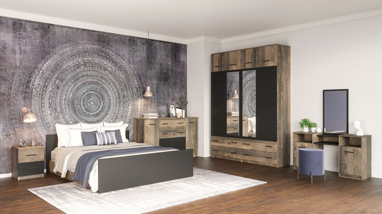 Лотос, дуб гранж колоніальний 2023