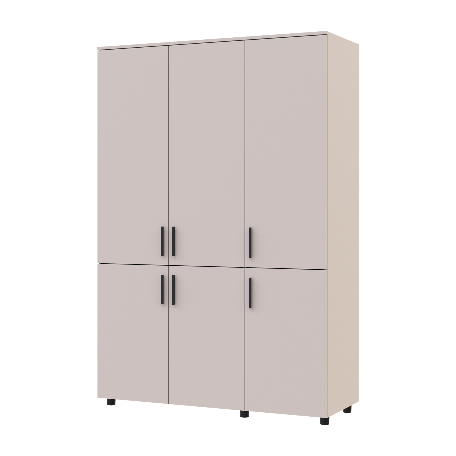 Шафа для одягу Торн Кашемір 3 ДСП (штанга) 135х51.6х200 (44900495) 1